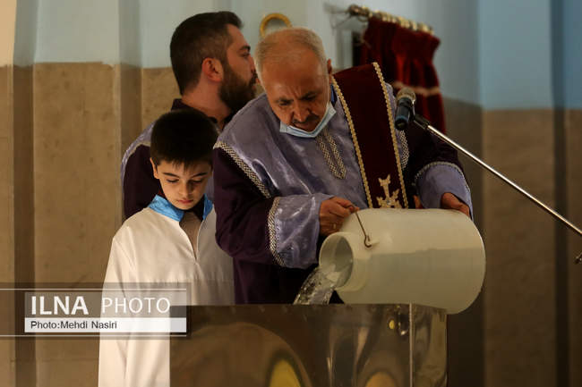 مراسم تولد و غسل تعمید عیسی مسیح