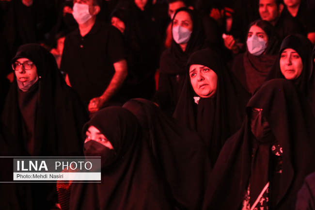 مراسم احیای شب بیست و یکم رمضان در ستاد فرماندهی انتظامی تهران بزرگ