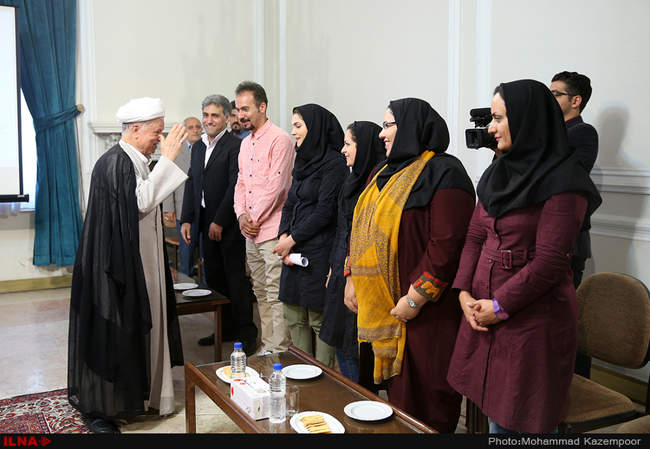 دیدار رئیس و معاونین سازمان میراث فرهنگی با آیت‌الله هاشمی رفسنجانی