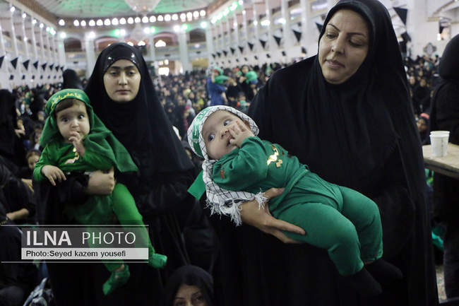 شیرخوارگان حسینی در مصلی امام خمینی (ره) تبریز