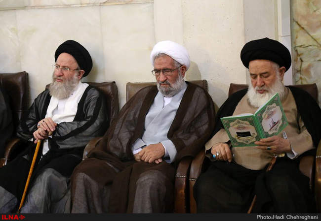 مجلس یادبود جانباختگان حادثه منا درحرم حضرت معصومه(س)