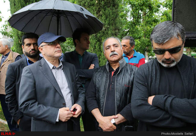 گزارش تصویری از مراسم تشییع پیکر نقی سیف‌جمالی 