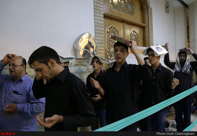 مراسم احیا شب نوزدهم ماه رمضان در آستان مقدس حضرت فاطمه معصومه سلام ا