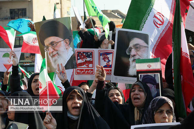 راهپیمایی محکومیت اقدامات تروریستی آمریکا و رژیم صهیونیستی علیه ملت