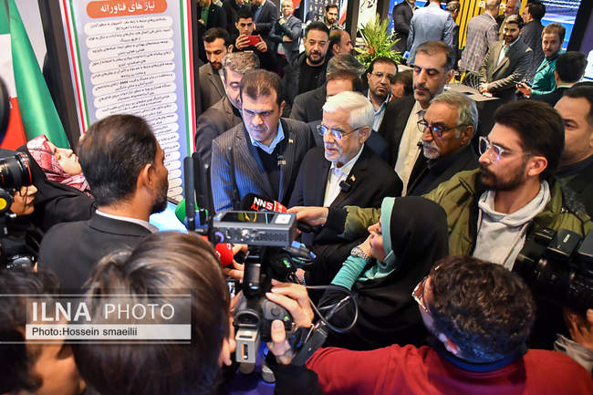 بازدید معاون اول رییس جمهور از نمایشگاه ایران ساخت 