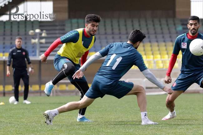 گزارش تصویری از تمرین امروز پرسپولیس