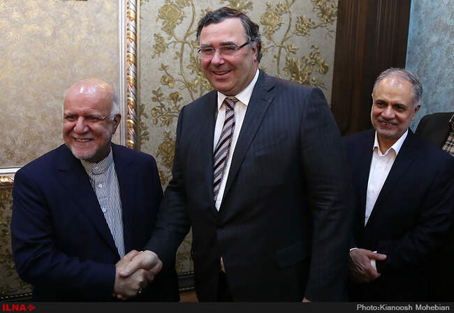 امضای قرارداد نفتی 4.8 میلیارد دلاری توتال فرانسه با ایران