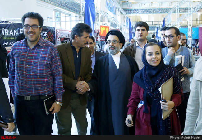 ششمین روز نمایشگاه مطبوعات و خبرگزاری‌ها - غرفه ایلنا /2