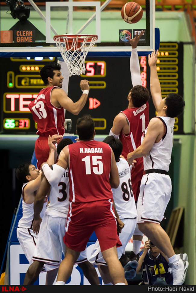 مسابقات فیبا چلنج آسیا ۲۰۱۶ / ایران - ژاپن