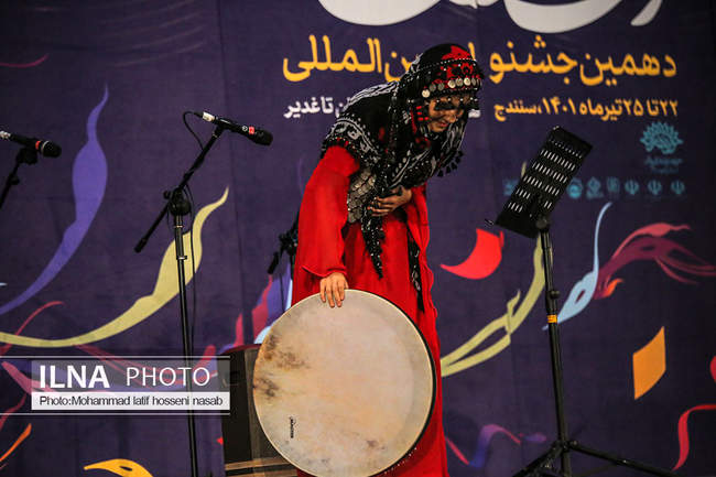 دهمین جشنواره بین المللی دف نوای رحمت  در سنندج 