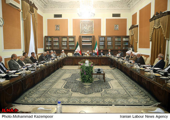 اولین جلسه مجمع تشخیص مصلحت نظام در سال 94