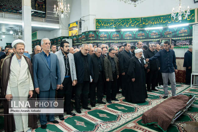 مراسم تشییع محمد تاجزاده 