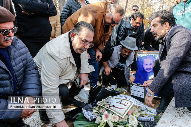 مراسم تشییع پیکر «سعید پیردوست»