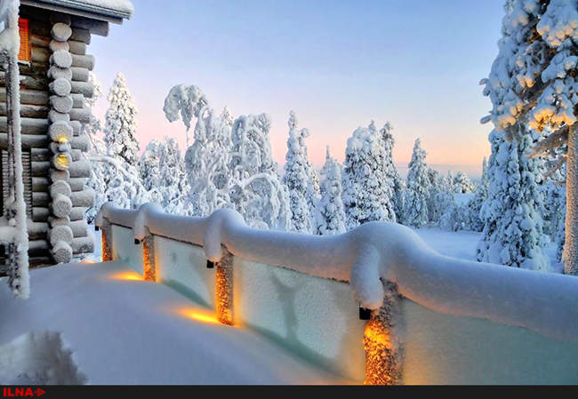 طبیعت یخ زده