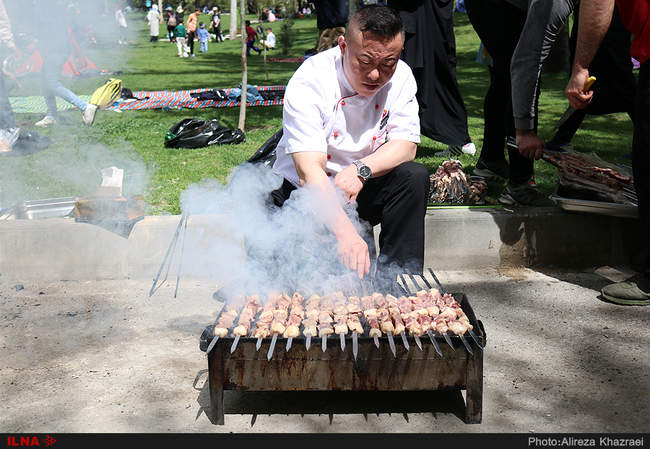 روز طبیعت در بوستان ملت تهران