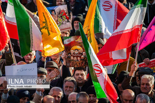 مراسم بزرگداشت ۹ دی در میدان امام حسین(ع) تهران