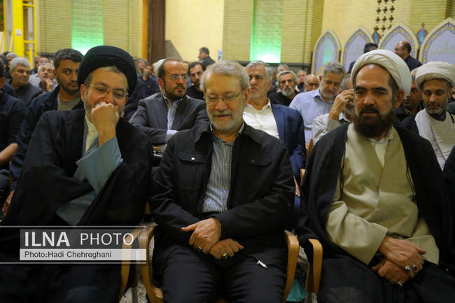 مراسم ختم همسر آیت‌الله سیستانی در تهران