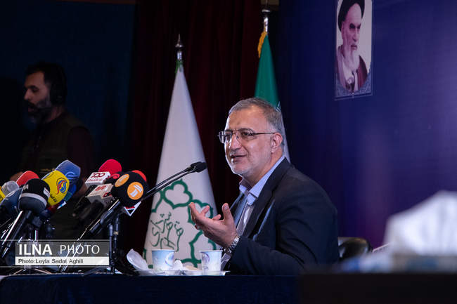 اولین نشست خبری شهردار تهران در سال ۱۴۰۱