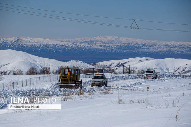 بازگشایی مسیر روستای