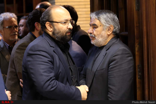 مراسم ترحیم همسر محمد نعیمی‌پور