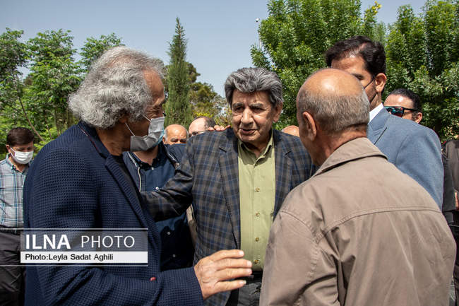 آیین تشییع و خاکسپاری پیکر مرحومه شهلا ناظریان 