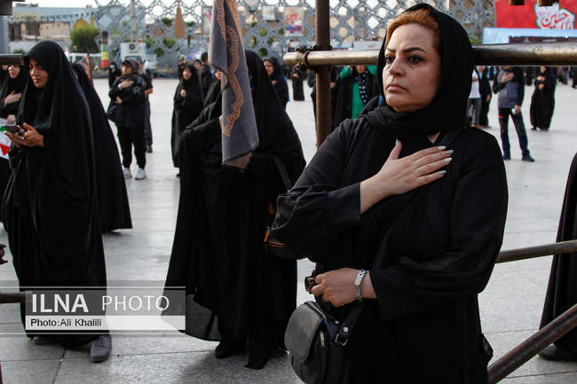 مراسم پیاده‌روی جاماندگان اربعین حسینی در تهران/١ 
