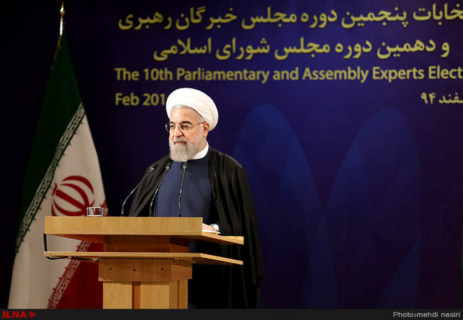 حضور رییس جمهور پای صندوق رای 