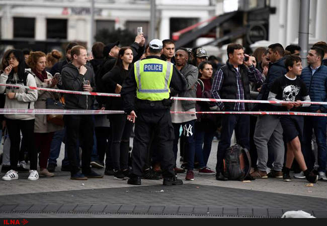 برخورد خودرو با عابران پیاده در لندن