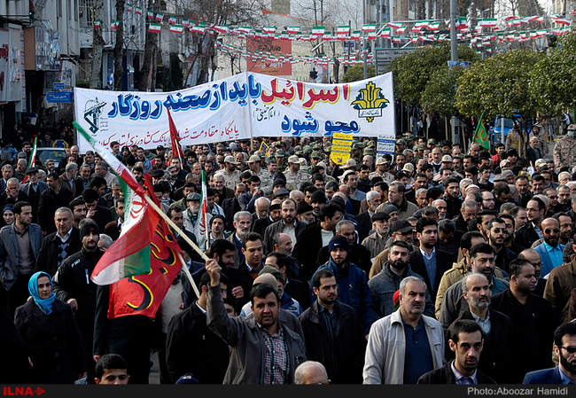 راهپیمایی یوم الله 22 بهمن در رشت/5