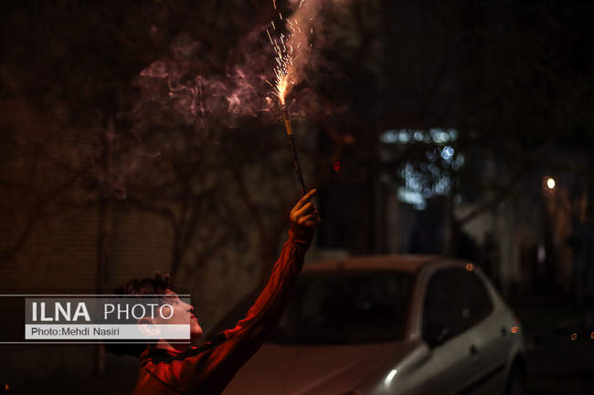 چهارشنبه سوری ۱۴۰۰ در تهران