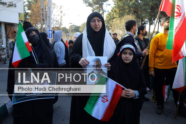 راهپیمایی ۲۲ بهمن استان قم 