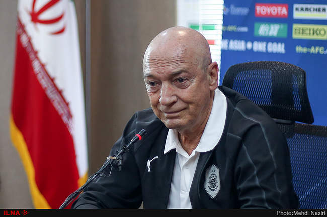 نشست خبری مربیان پرسپولیس تهران و السد قطر