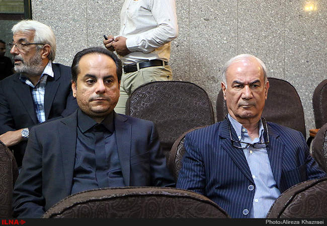مراسم ترحیم هادی نوروزی کاپیتان تیم فوتبال پرسپولیس