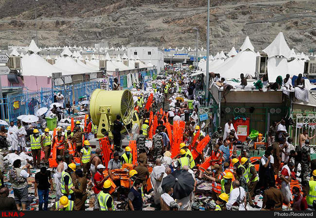 کشته شدن صدها حاجی در سرزمین منا