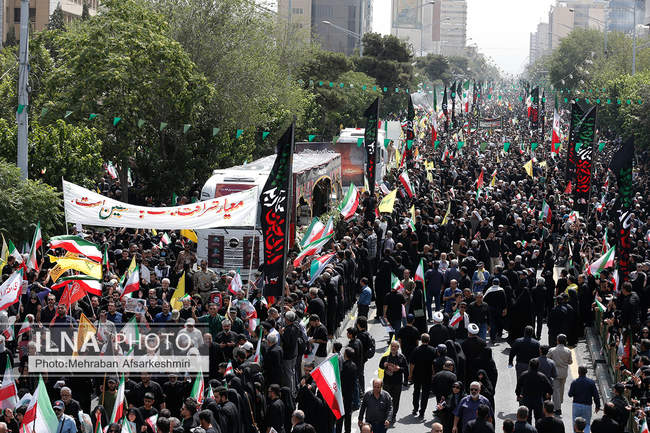 مراسم تشییع شهدای اقتدار - تهران / 2