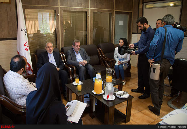 بازدید علی اصغرفانی وزیر آموزش و پرورش از ایلنا