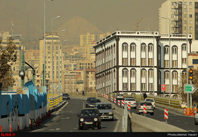 آلودگی هوای امروز تهران 