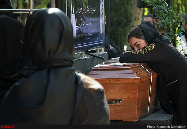 مراسم تشییع پیکر احمد علامه دهر