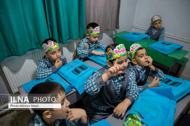 زنگ آغاز سال تحصیلی در قزوین از دریچه دوربین ایلنا