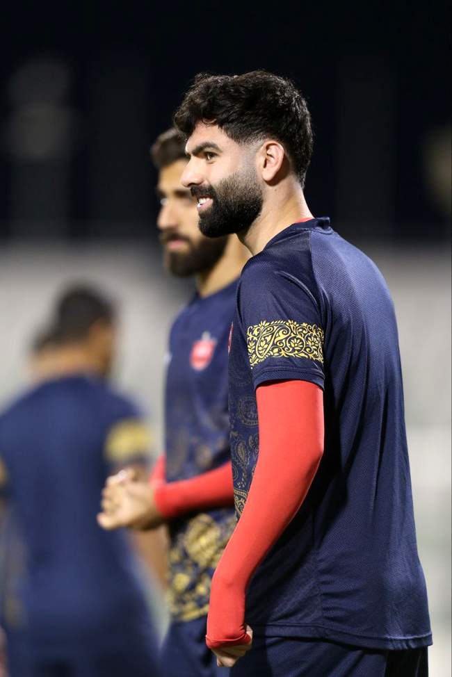 گزارش تصویری از آخرین تمرین پرسپولیس قبل از بازی با الشرطه