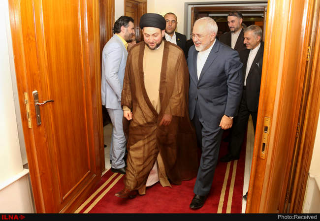  دیدار های محمدجواد ظریف وزیر امور خارجه کشورمان در بغداد