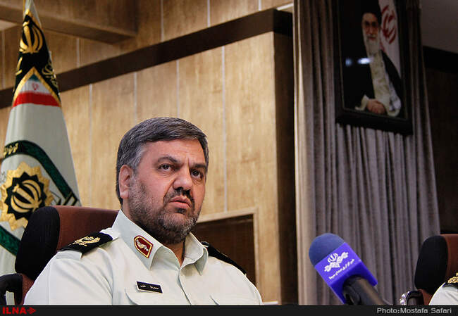 نشست خبری رئیس پلیس آگاهی ناجا