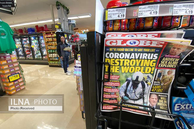 خالی شدن قفسه‌های فروشگاه‌ها در خارج از کشور در پی شیوع کرونا