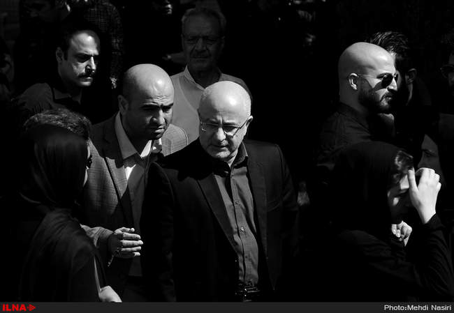 مراسم تشییع پیکر زنده یاد مصطفی کمال پورتراب