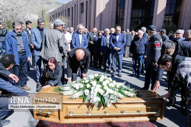 مراسم تشییع پیکر عبدالمجید ارفعی