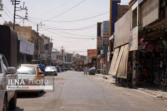  گرمای ۵۰ درجه در عراق 