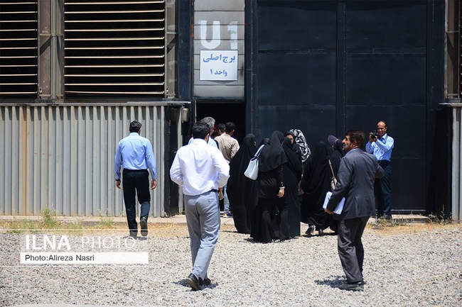 بازدید اصحاب رسانه استان قزوین از نیروگاه شهید رجایی 