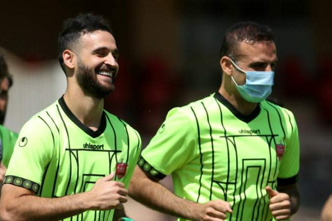 گزارش تصویری از تمرینات پرسپولیس 