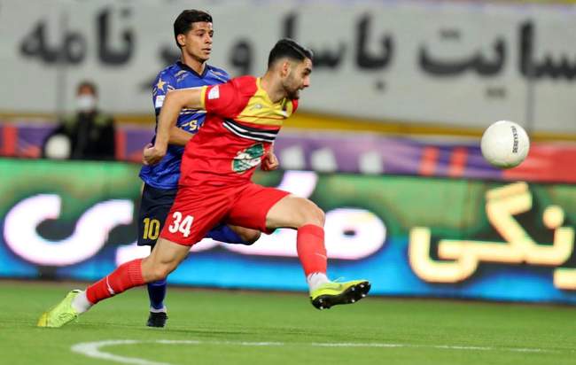 گزارش تصویری نیمه اول فینال جام حذفی بین تیم‌های استقلال و فولاد