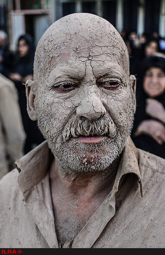 آیین گل مالی عاشورای حسینی در لرستان